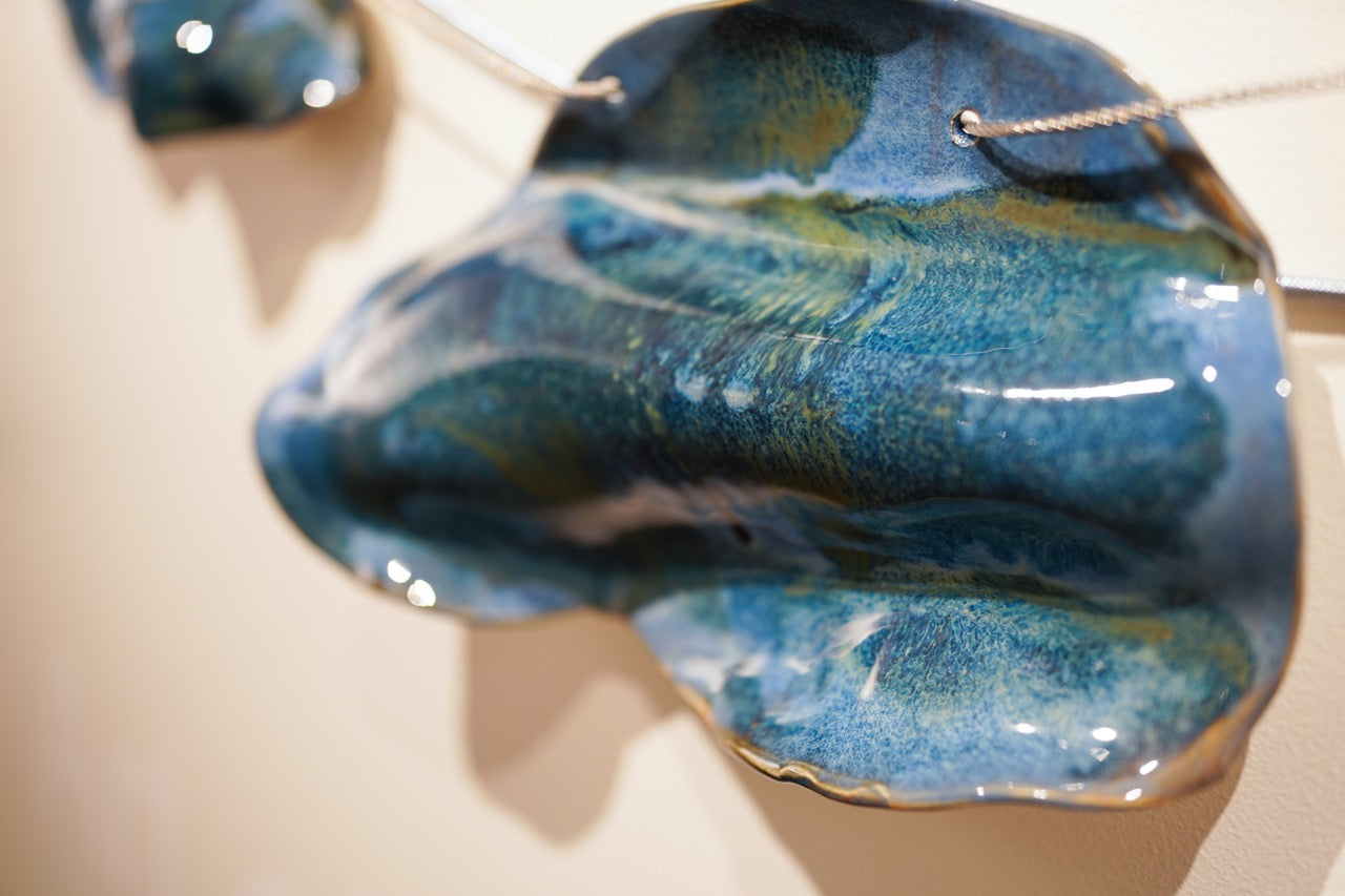 Waves, Carbon Beach - Wave Tile Wall Installation