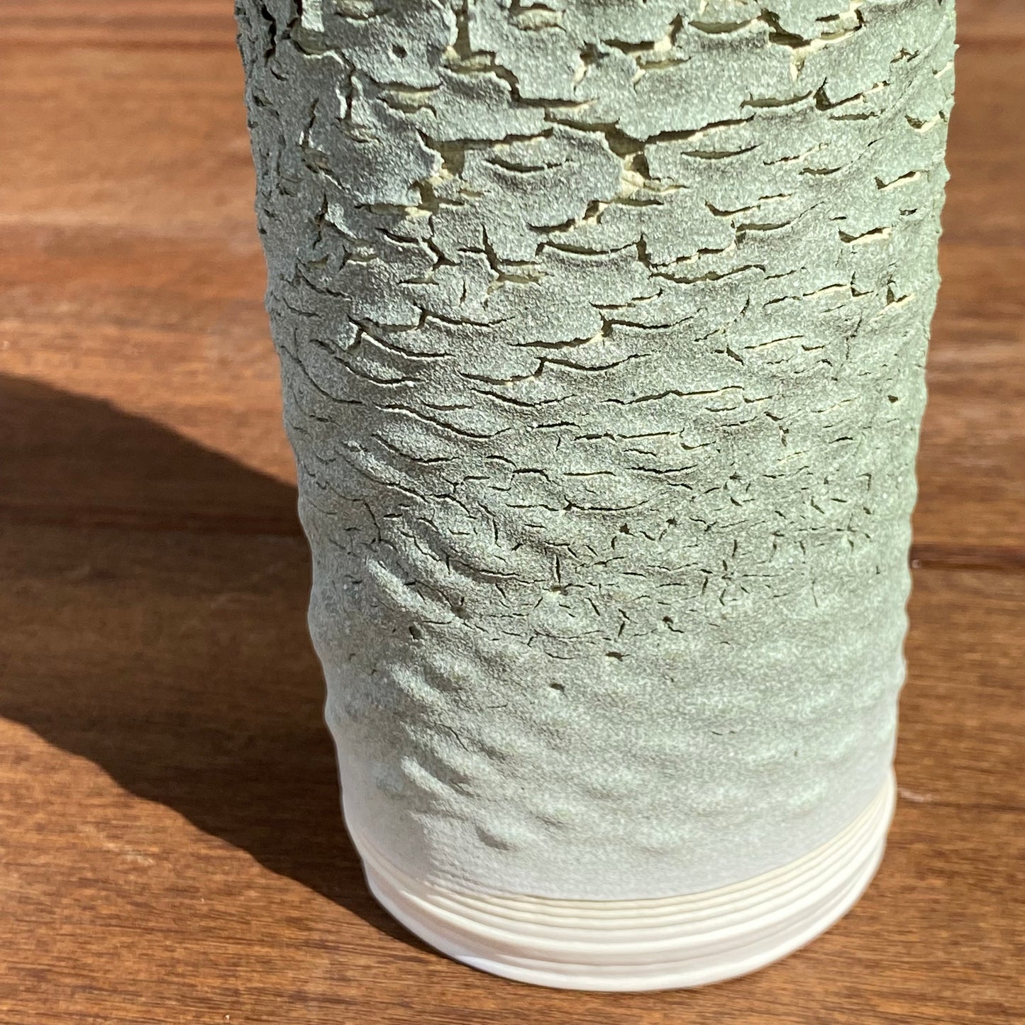 Giving Bottle - Exploding Celadon