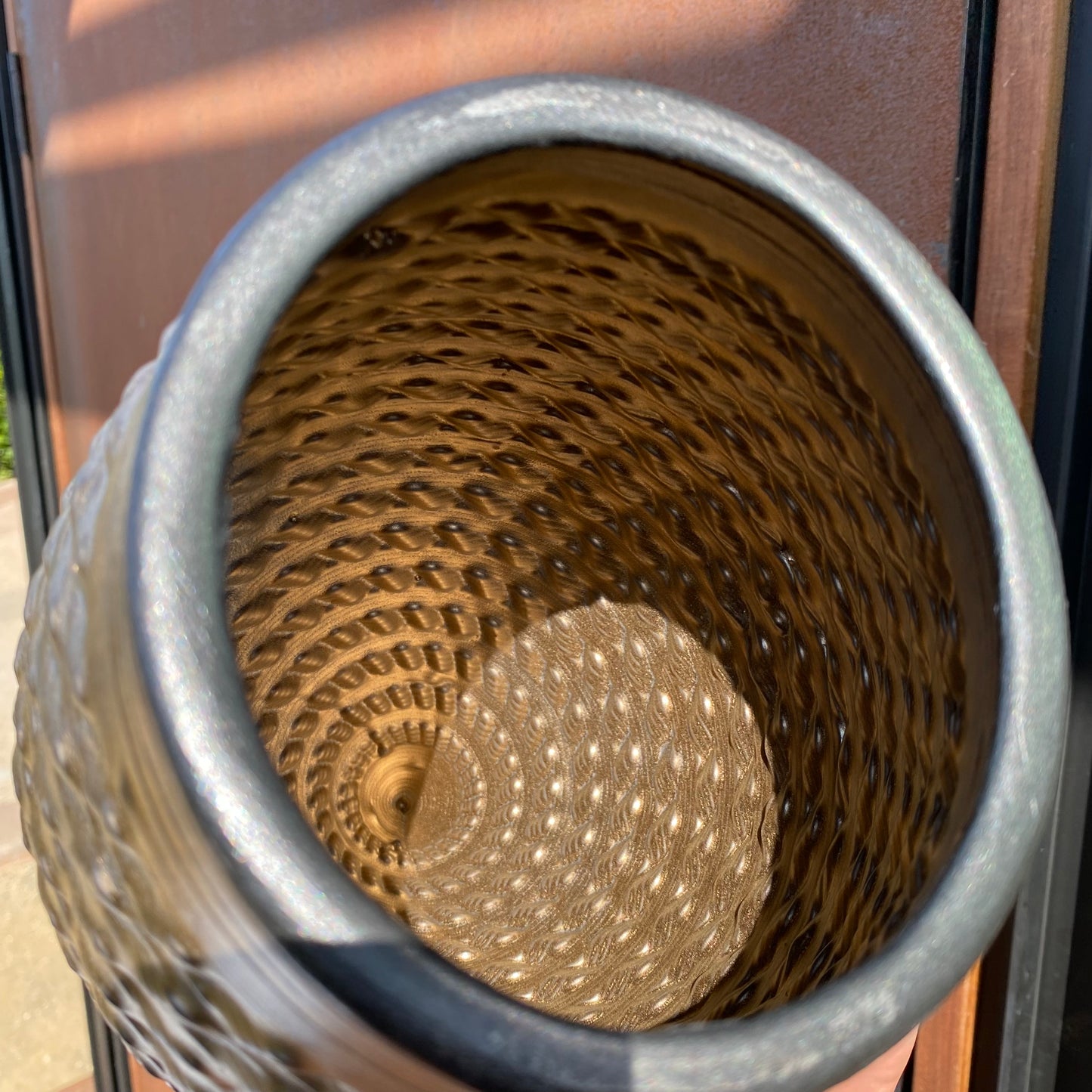 Enclave Vessel - Gold on Gold w/ Black Rim