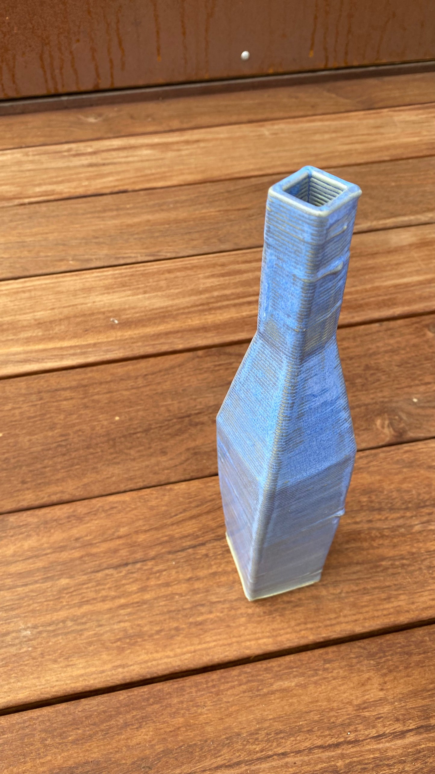 Giving Bottle - Square Blue Float