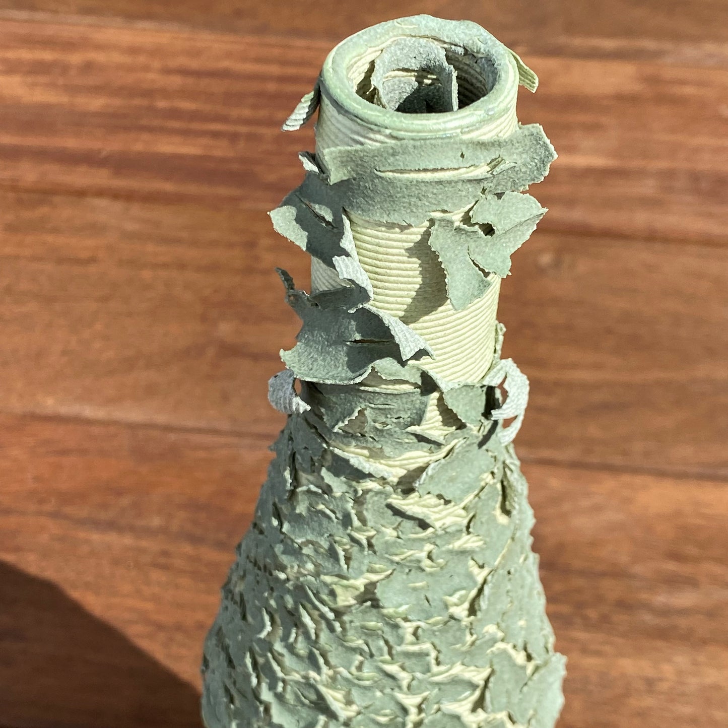 Giving Bottle - Exploding Celadon
