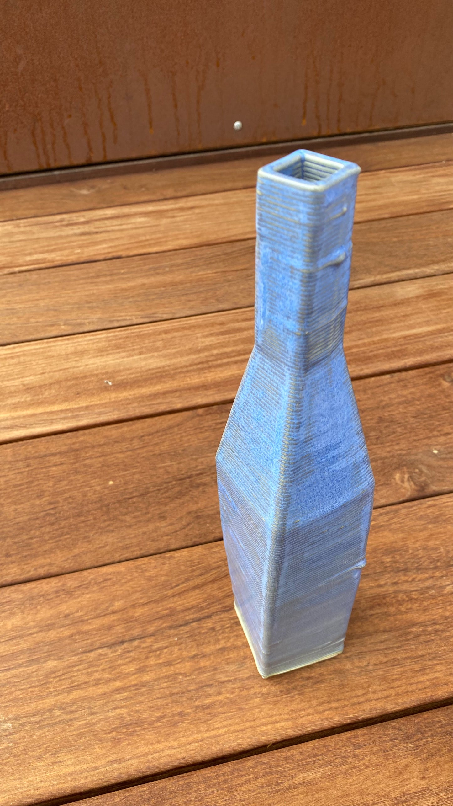 Giving Bottle - Square Blue Float