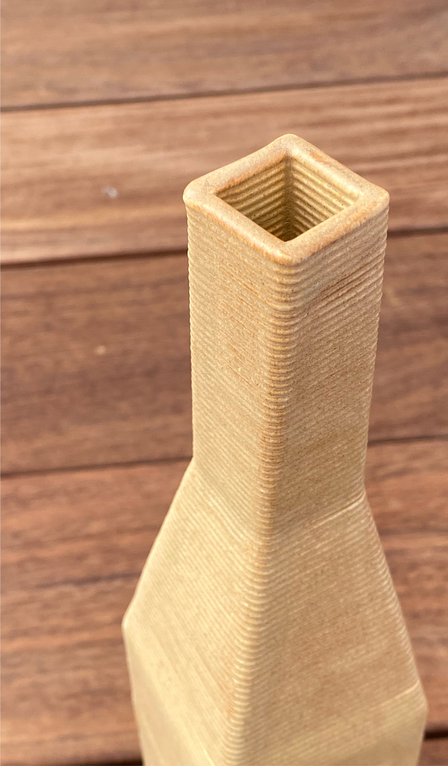 Giving Bottle - Square Matte Sand