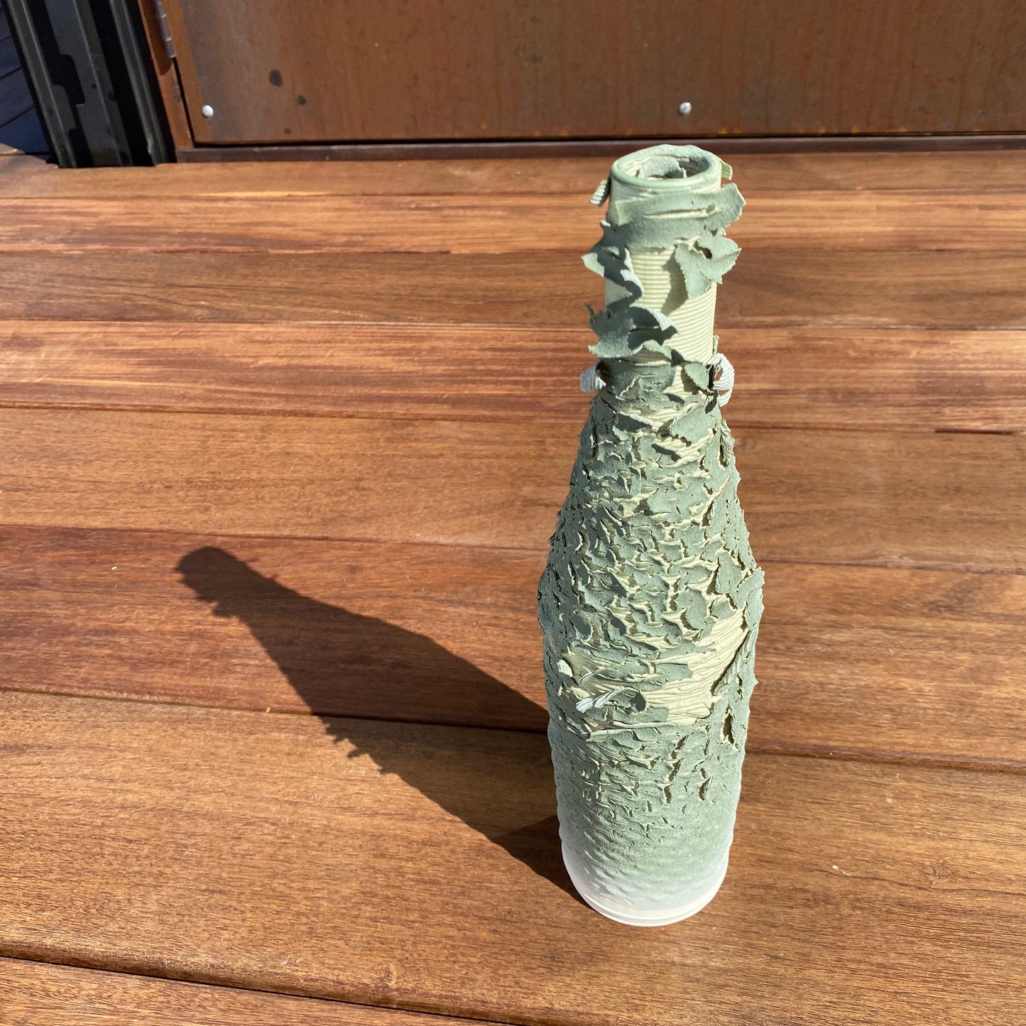 Giving Bottle - Exploding Celadon