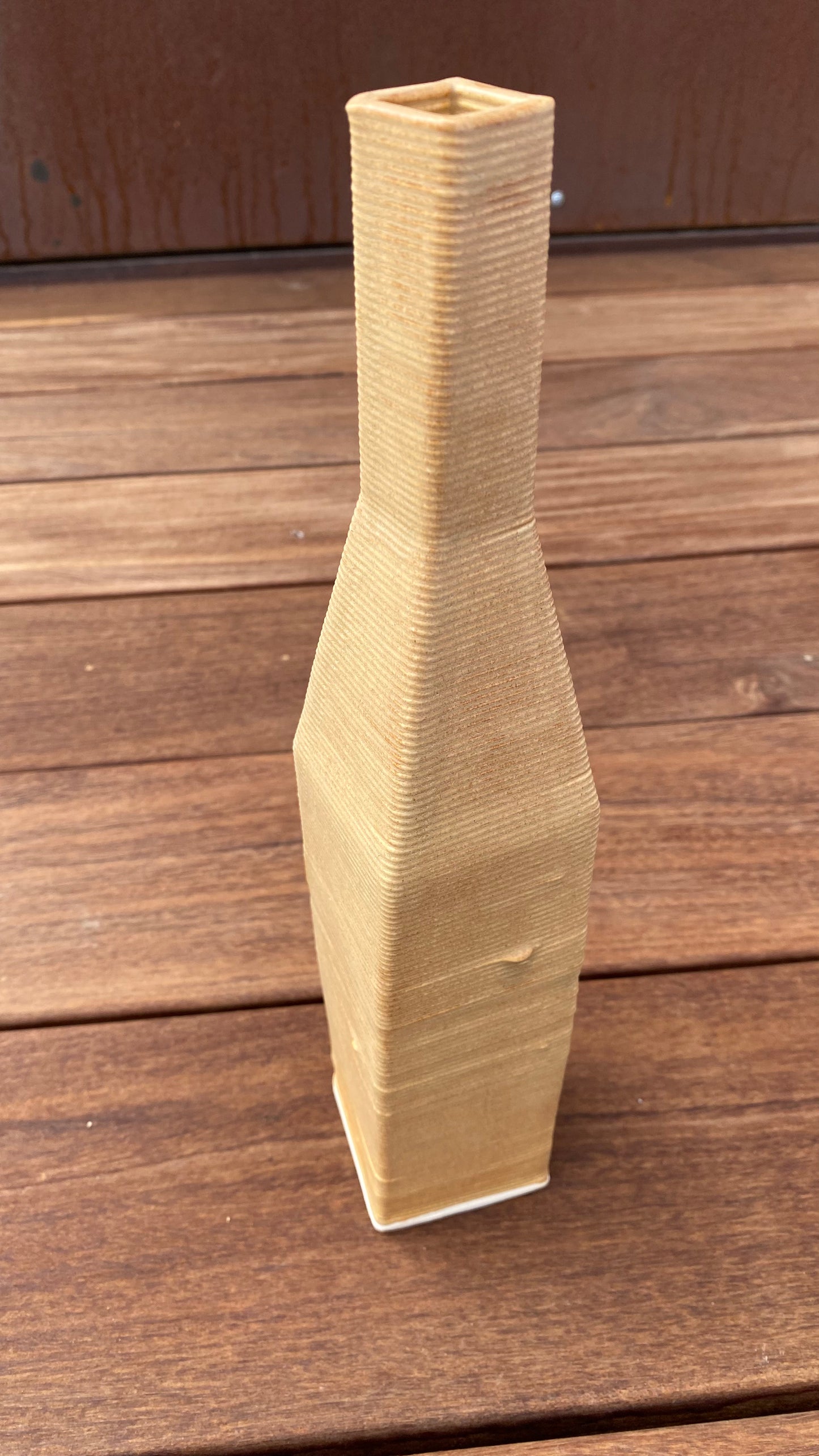 Giving Bottle - Square Matte Sand