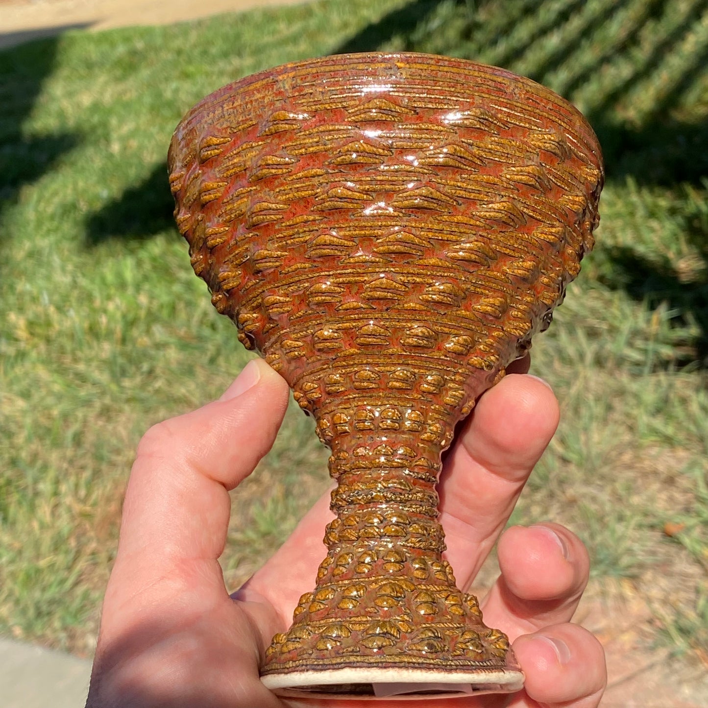 Libation of the Gods Goblet - Ancient Jasper