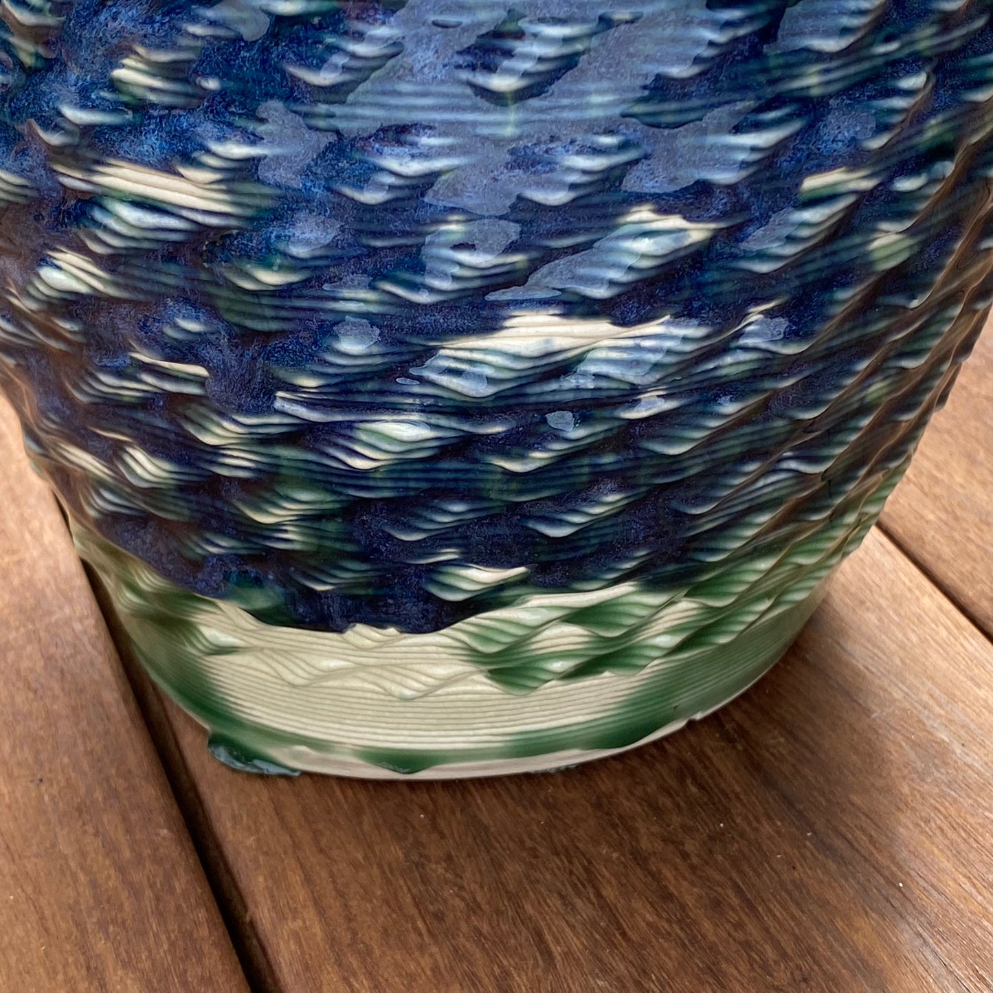 Enclave Vessel - Indigo and Celadon