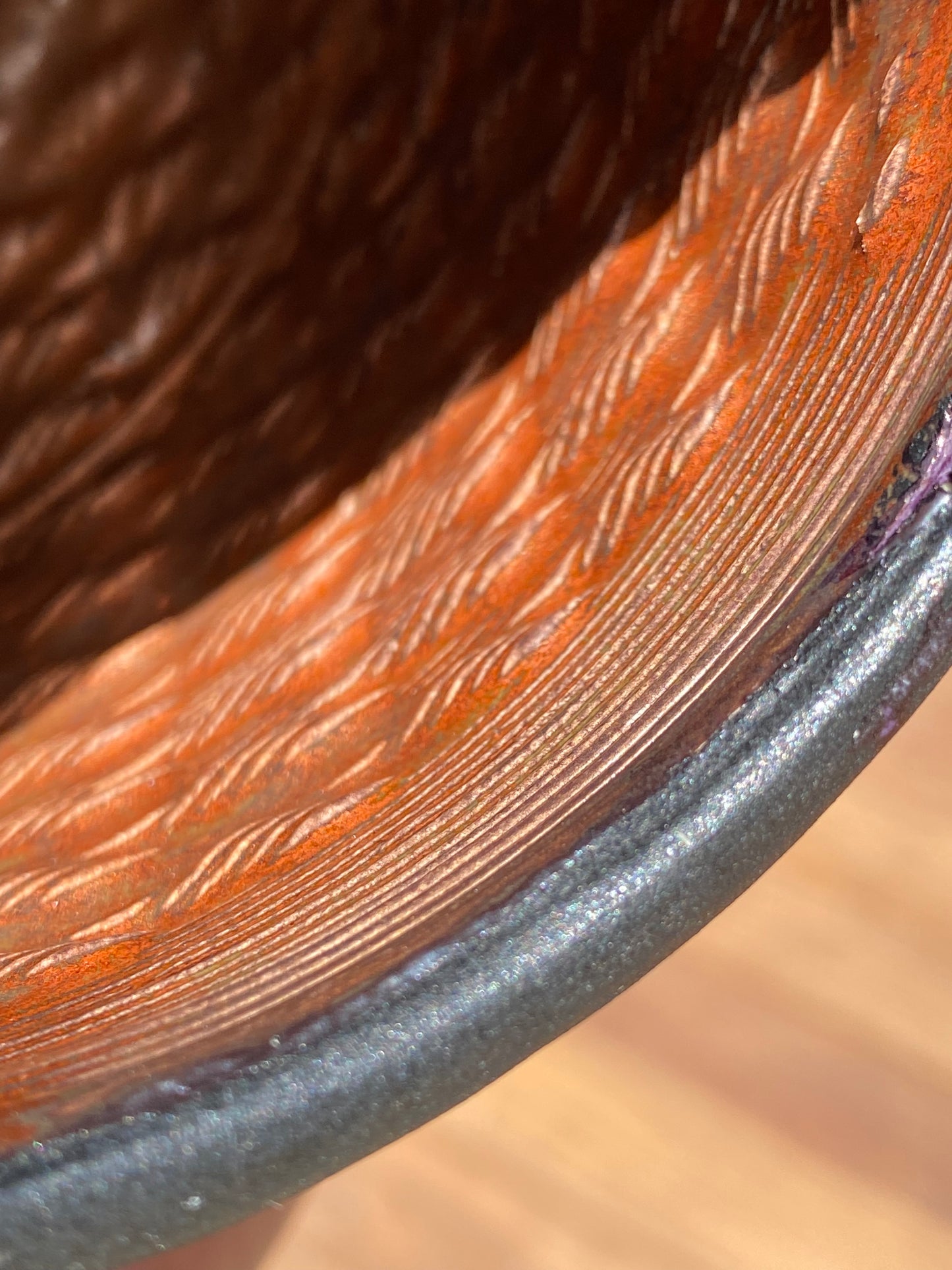 Enclave Vessel - 300mm Ancient Copper / Black Rim
