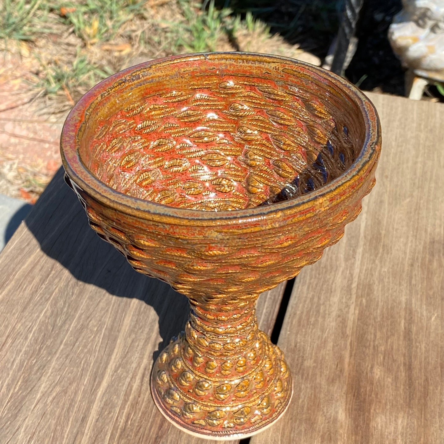 Libation of the Gods Goblet - Ancient Jasper