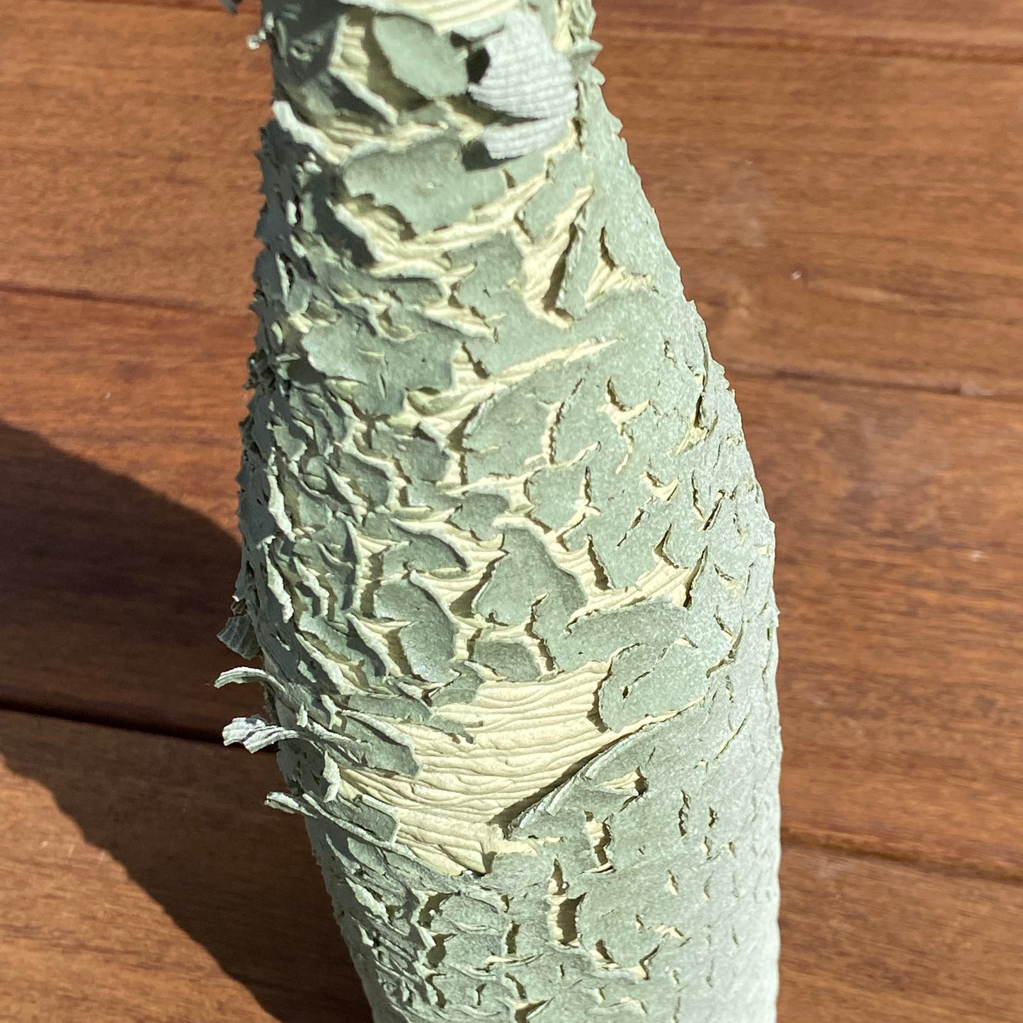 Giving Bottle - Exploding Celadon
