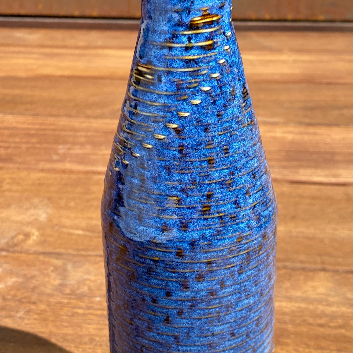 Giving Bottle - Amber and Indigo Two