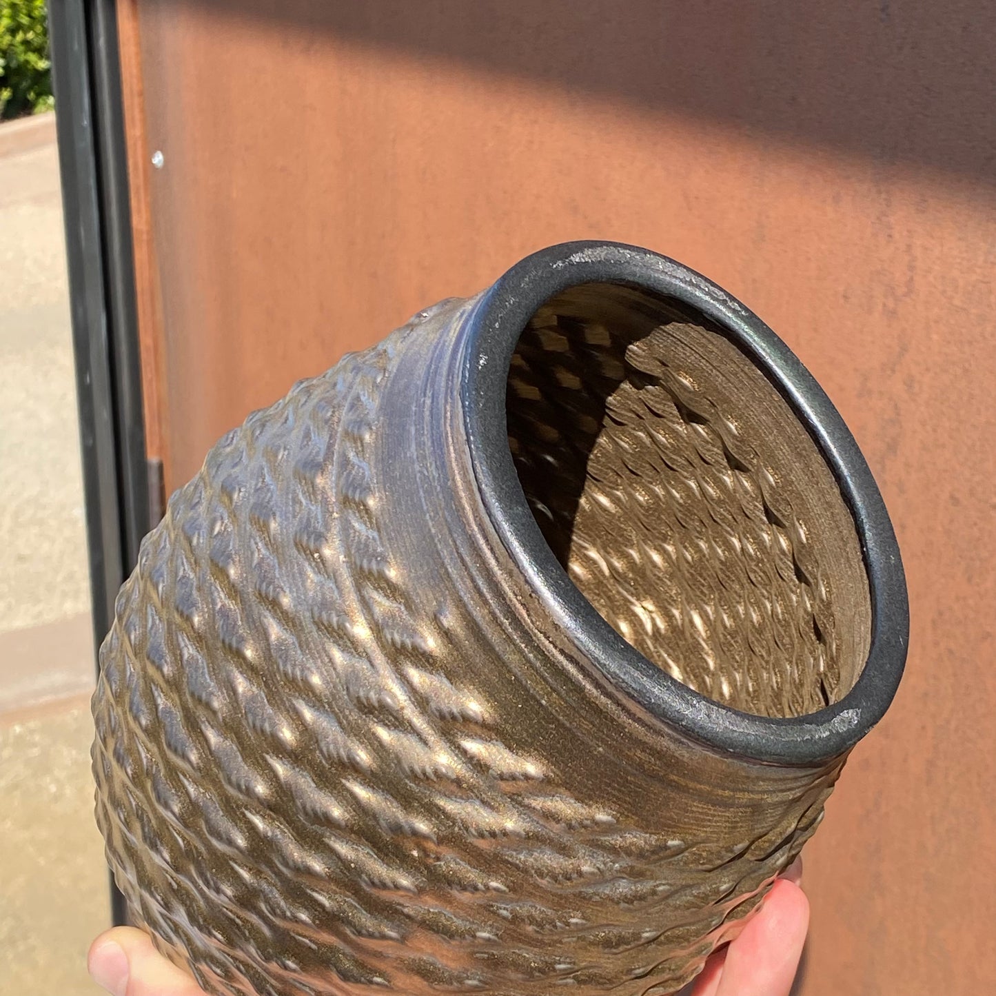 Enclave Vessel - Gold on Gold w/ Black Rim