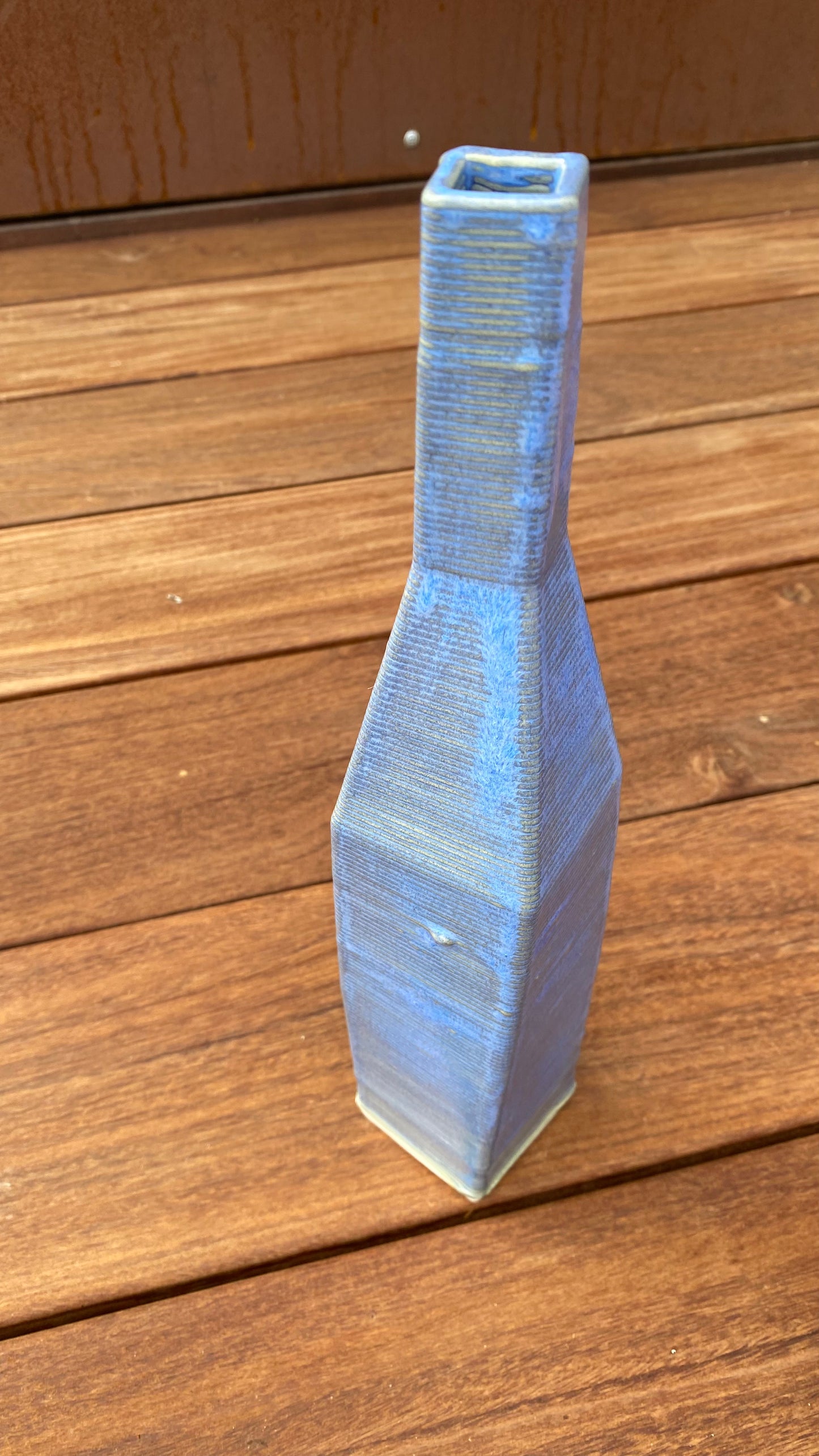 Giving Bottle - Square Blue Float