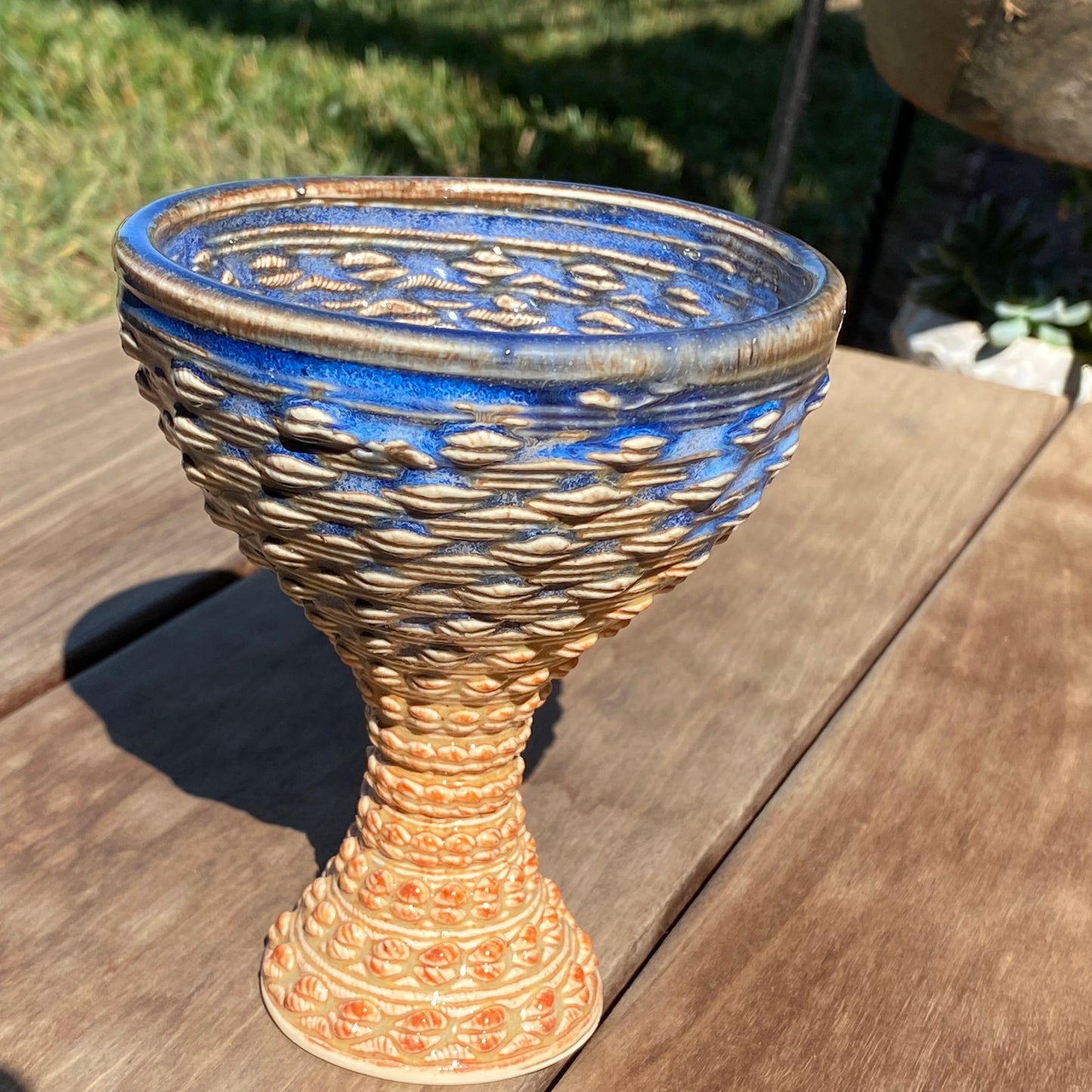 Libation of the Gods Goblet - Albany and Azul