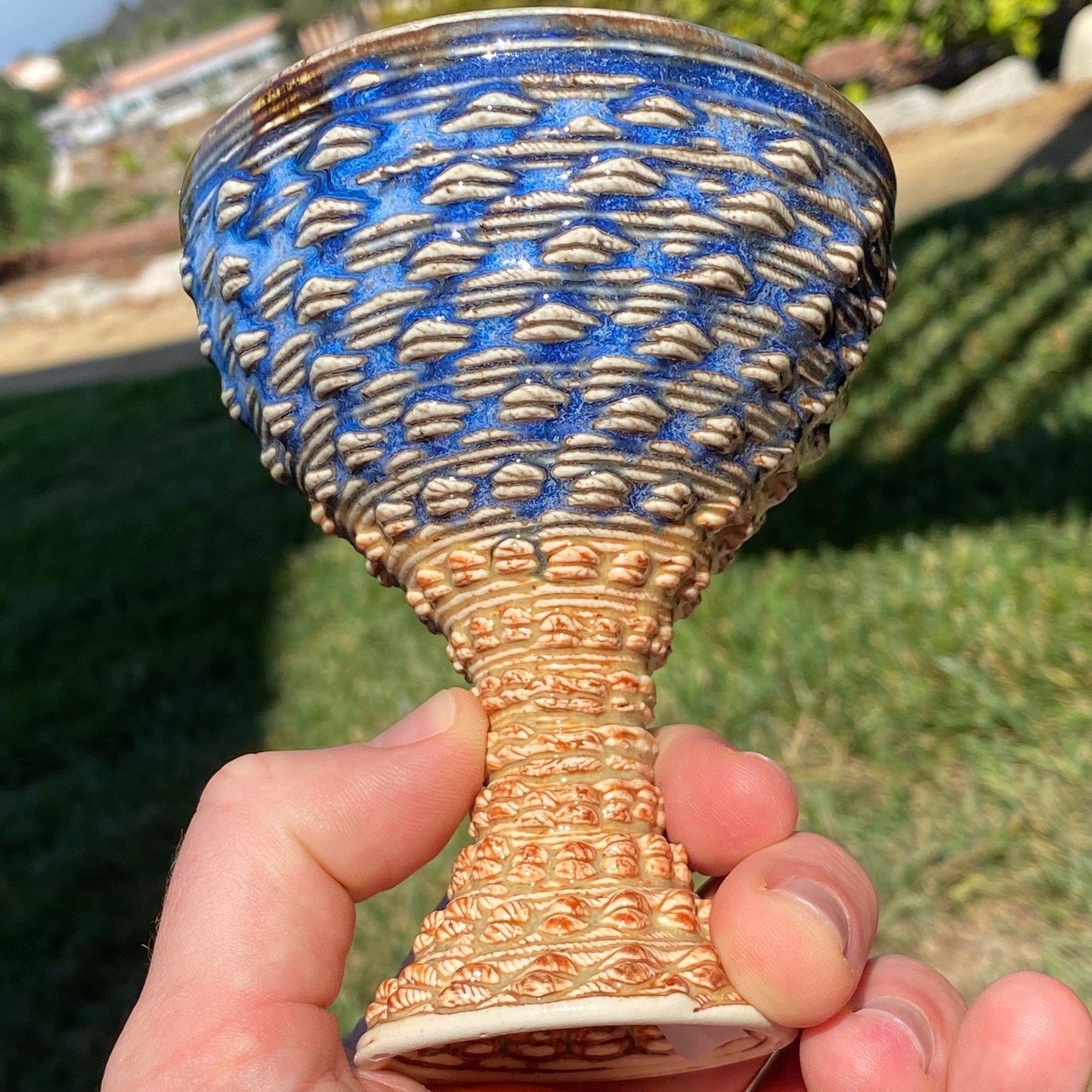 Libation of the Gods Goblet - Albany and Azul