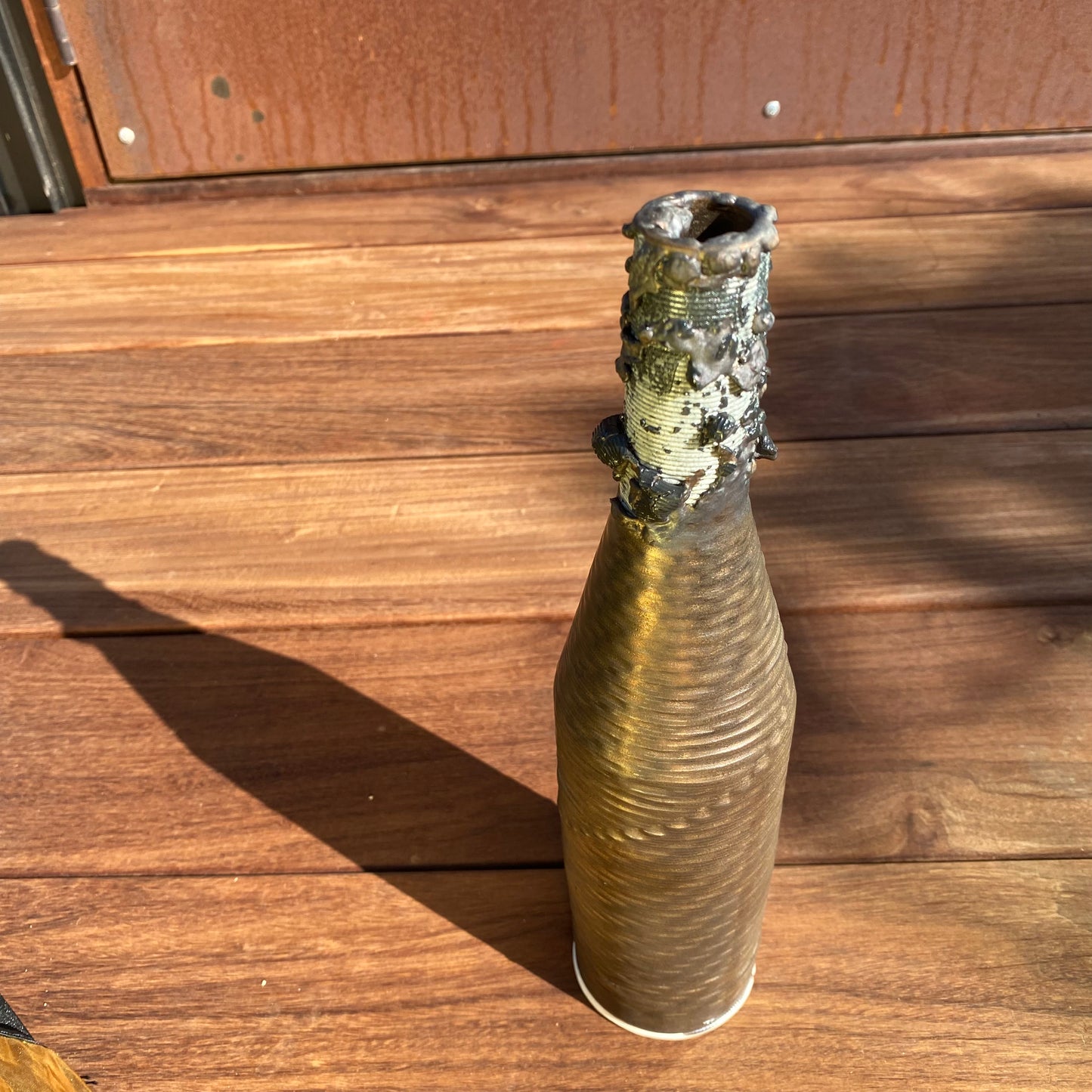 Giving Bottle - Gold with Exploding Rim