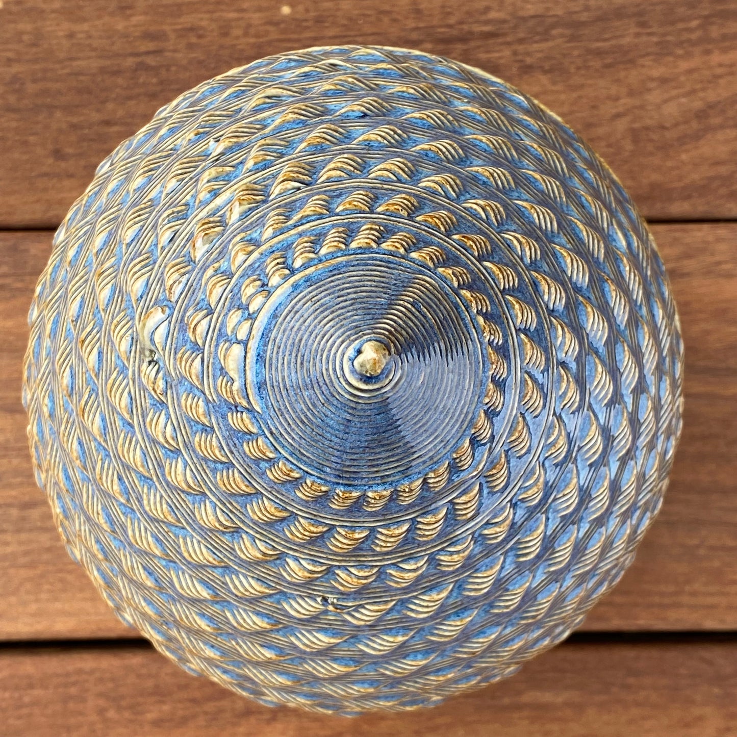 Enclave Vessel - Woven Indigo